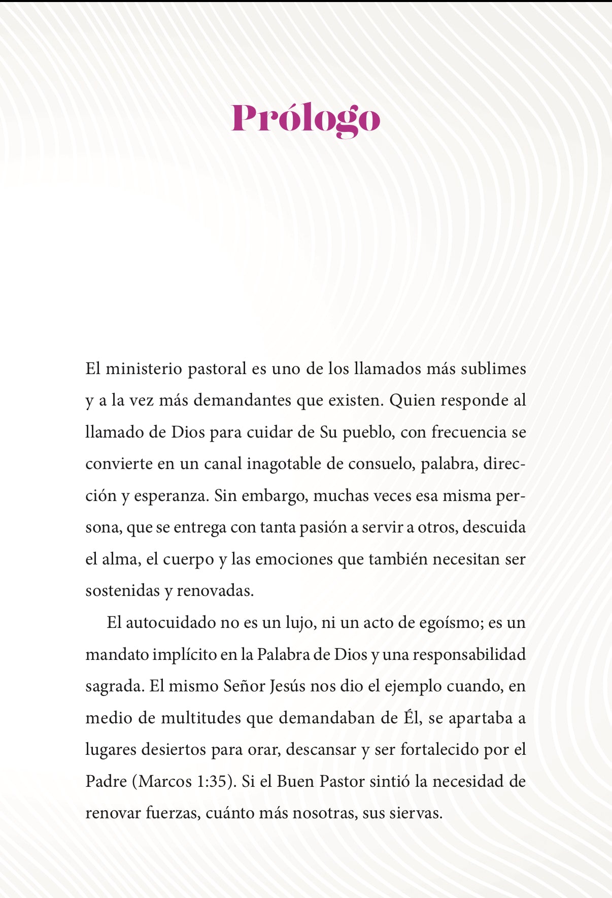 Llamada: Cuidando a la mujer antes que el ministerio, Dayna Monteagudo