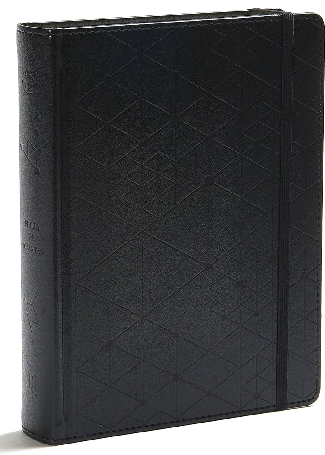 RVR 1960 Biblia de apuntes, negro símil piel