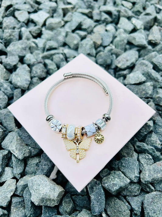 PULSERA CHARMS MARIPOSA